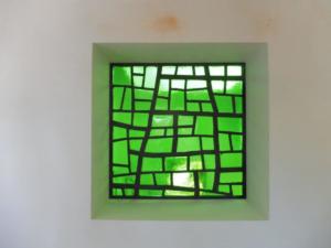 Fenêtre intérieure - Dalle de verre